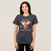猫 トライブレンドTシャツ (正面全面)