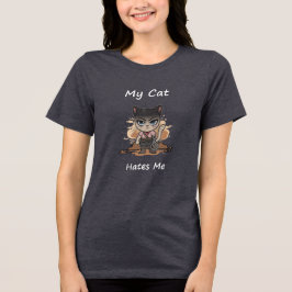 猫 トライブレンドＴシャツ