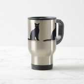 猫 トラベルマグ (正面右)