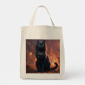 猫 トートバッグ (裏面)