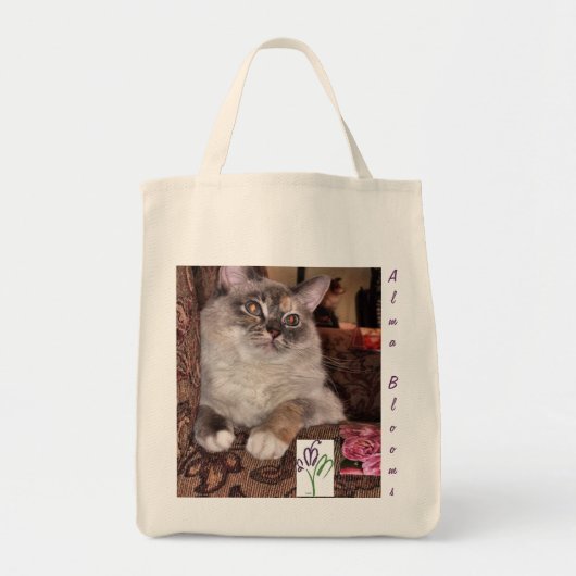 猫 トートバッグ (正面)