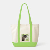 猫 トートバッグ (裏面)