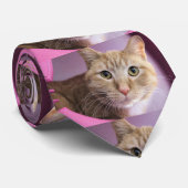 猫 ネクタイ (ロール)
