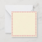 猫 ノートカード (裏面)