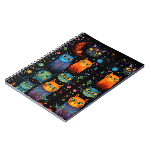 猫 ノートブック (左側)