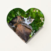 猫 ノートブック (裏面)