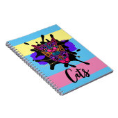 猫 ノートブック (右側)