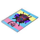 猫 ノートブック (左側)