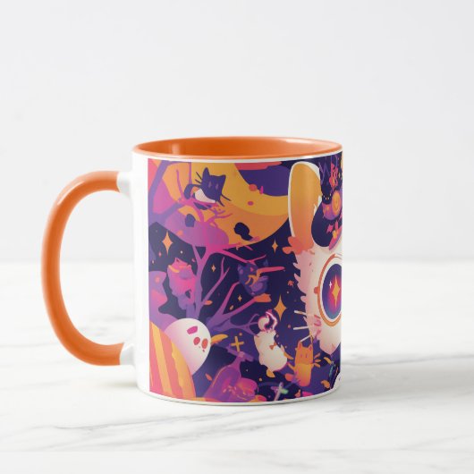 猫 – ハロウィーンをテーマにしたコーディネート | マグ (左)