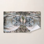 猫 バスタオルセット (ハンドタオル)