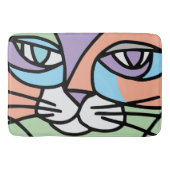 猫 バスマット (正面)