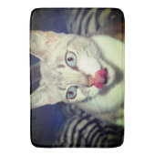 猫 バスマット (正面縦)