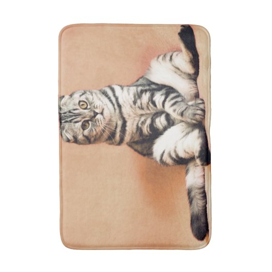 猫 バスマット (正面縦)