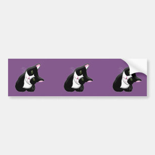 猫 バンパーステッカー
