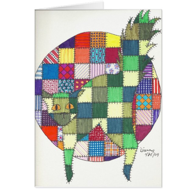 猫-パッチ (正面)