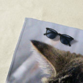 猫 ビーチタオル (インサイチュ)