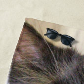 猫 ビーチタオル (インサイチュ)