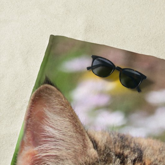 猫 ビーチタオル (インサイチュ)