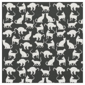 猫 ファブリック (クローズアップ)