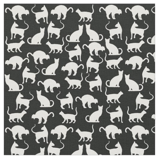 猫 ファブリック (クローズアップ)