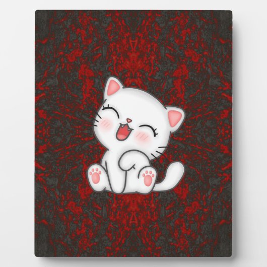 猫 フォトプラーク (正面)