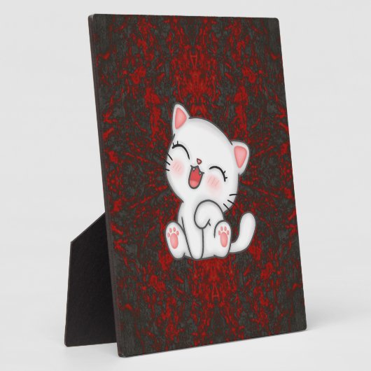 猫 フォトプラーク (側面)