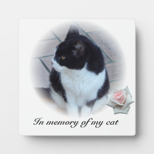 猫 フォトプラーク