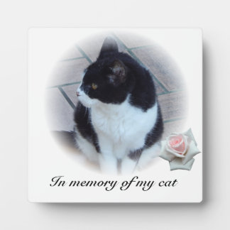 猫 フォトプラーク