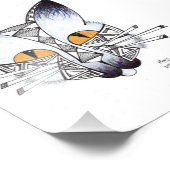 猫 フォトプリント            (角)