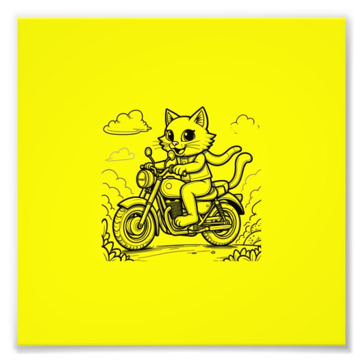 猫 フォトプリント            (正面)