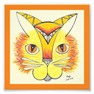 猫 フォトプリント           