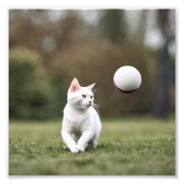 猫 フォトプリント           