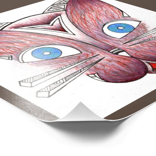 猫 フォトプリント            (角)