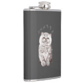 猫 フラスク (右)