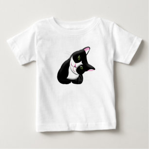 猫 ベビーTシャツ