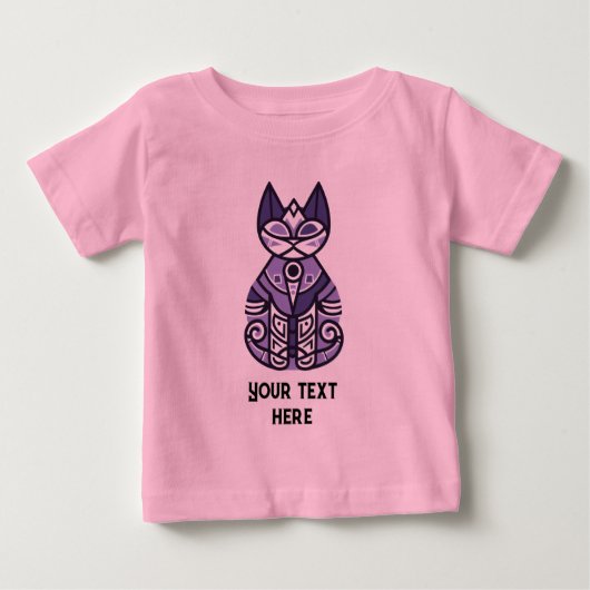 猫 ベビーTシャツ (正面)