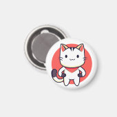 猫、ペット、動物 マグネット (正面/裏面)