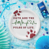 猫 ペーパープレート (パーティー)