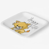 猫 ペーパープレート (傾斜あり)