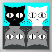 猫 ポスター (正面)