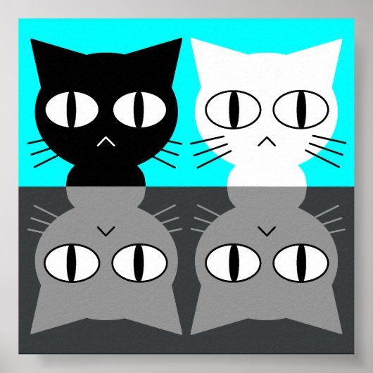 猫 ポスター (正面)