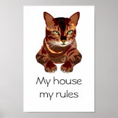 猫 ポスター (正面)