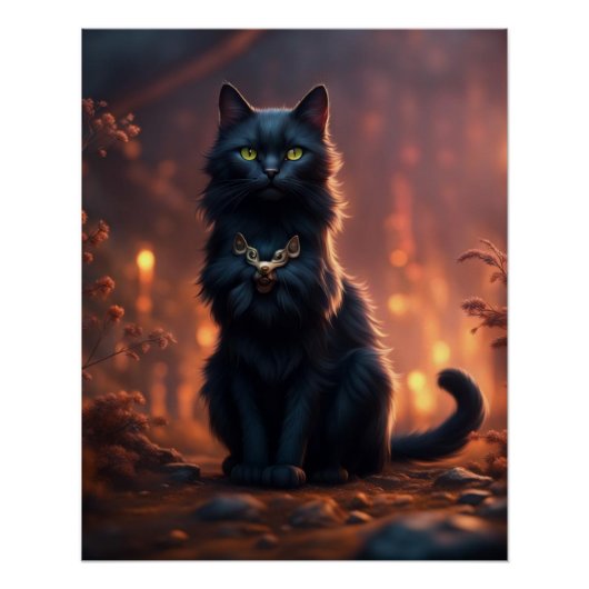 猫 ポスター (正面)