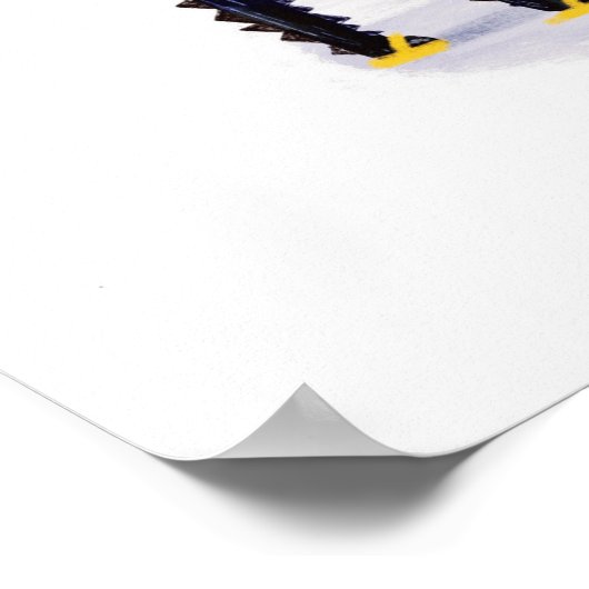 猫 ポスター (角)