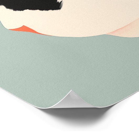 猫 ポスター (角)