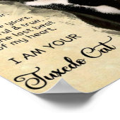 猫 ポスター (角)