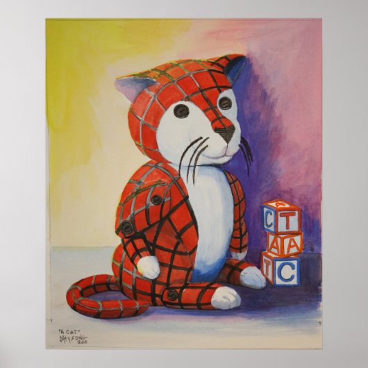 猫 ポスター (正面)