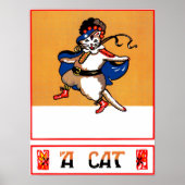 猫 ポスター (正面)