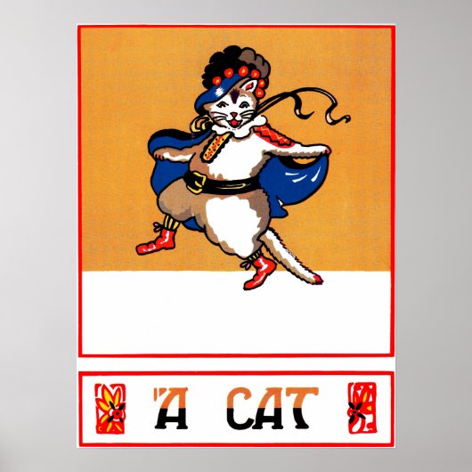 猫 ポスター (正面)