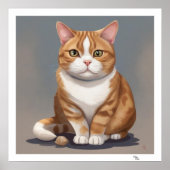 猫 ポスター (正面)